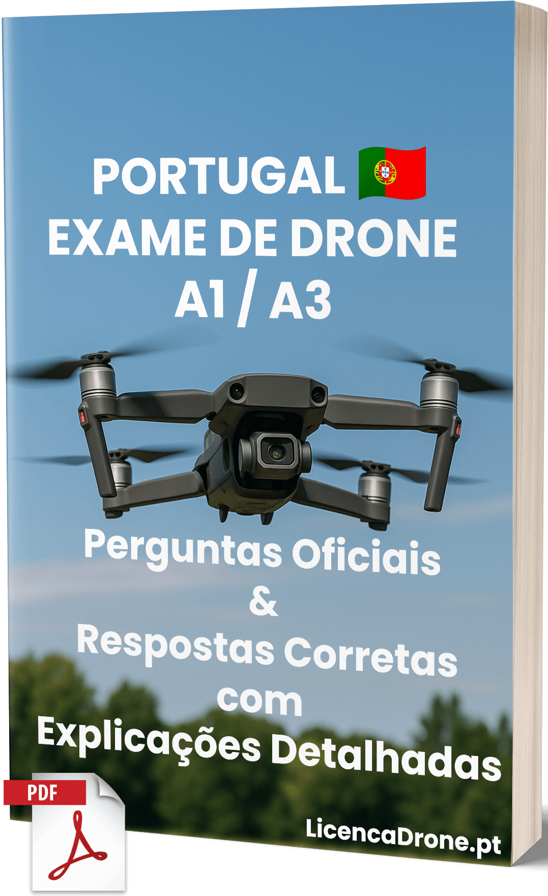 Respostas Corretas Exame de Drone A1/A3 Portugal – Perguntas Oficiais da ANAC com Explicações Detalhadas - Image 1