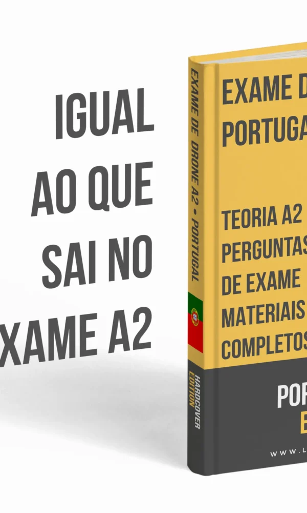 Exame de drone A2 Portugal – Teoria avançada, materiais completos e mais de 500 perguntas tipo exame com respostas - Image 3