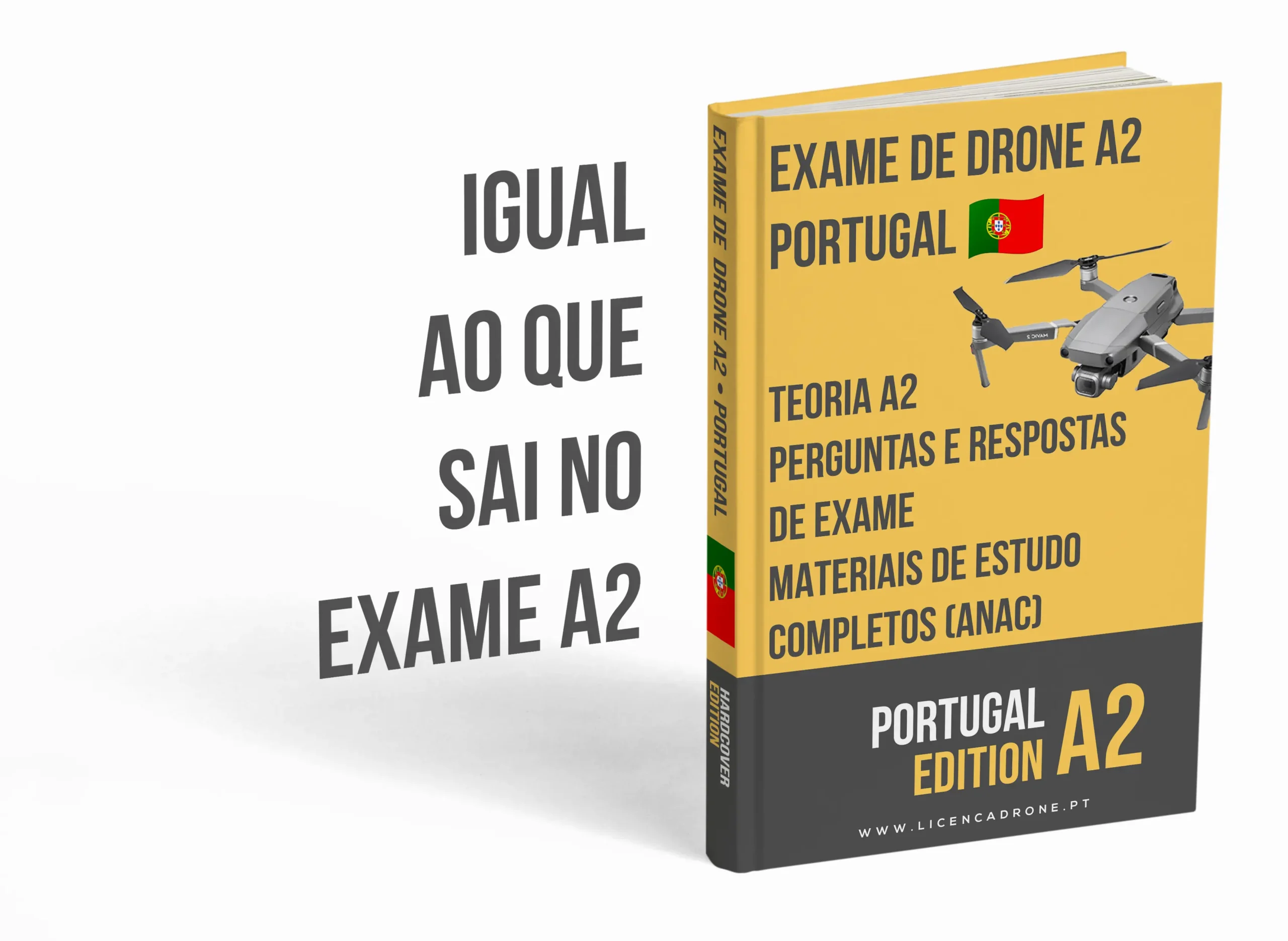 Exame de drone A2 Portugal – Teoria avançada, materiais completos e mais de 500 perguntas tipo exame com respostas - Image 3
