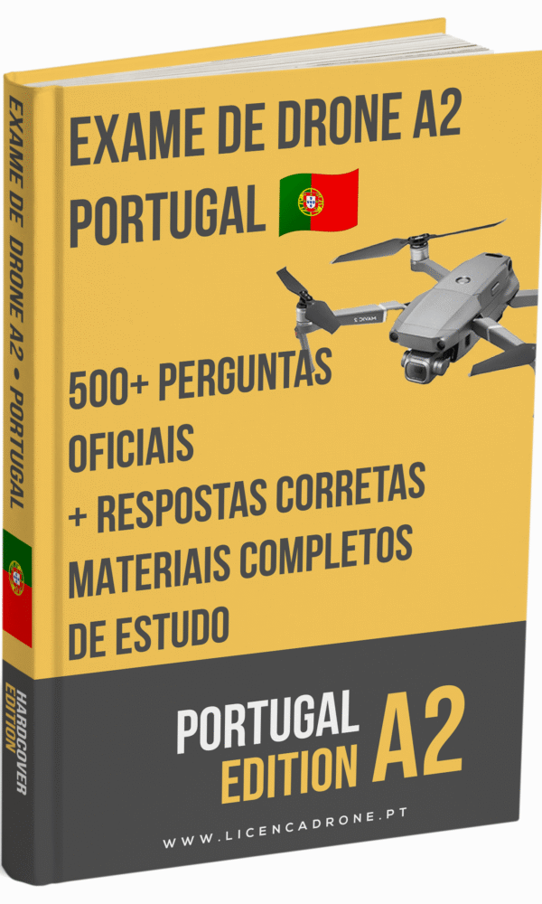 Exame de Drone A2 Portugal – 500+ Perguntas Oficiais ANAC com Respostas Detalhadas, Acesso Imediato e Garantia de Aprovação - Image 1