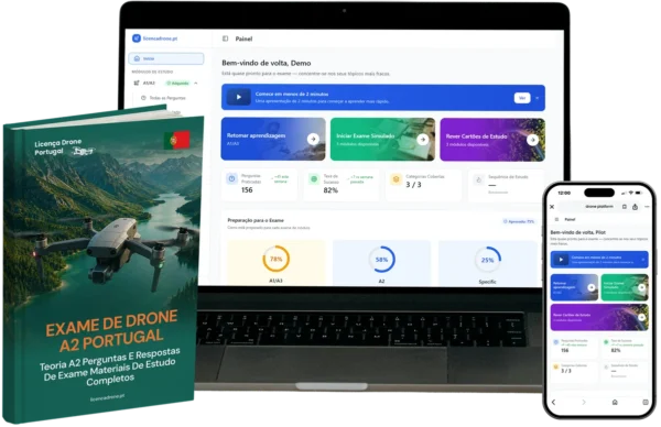 A2 licença de drone Combo – A2 Formação & plataforma e-learning